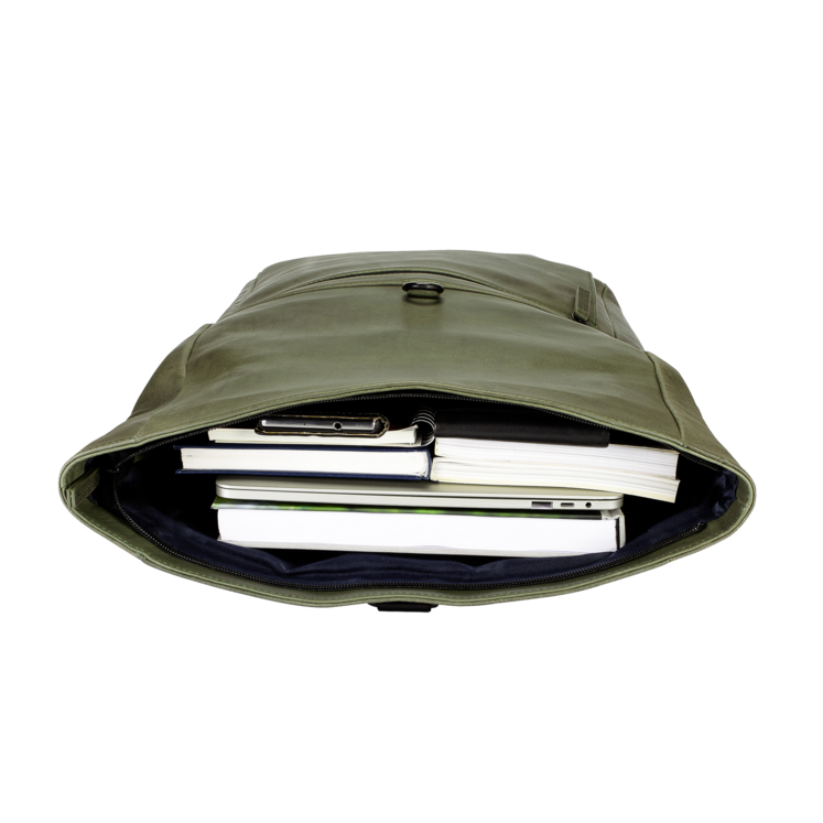 Leonhard Heyden Den Haag Rucksack Rolltop Oliv Bestseller