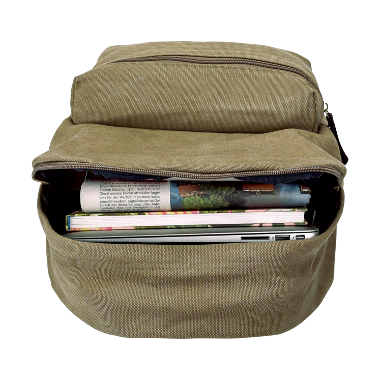 Leonhard Heyden Gobi Rucksack Olive Nur für heute