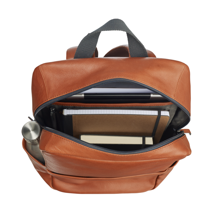 Leonhard Heyden Hamburg Rucksack Cognac Clearance-Verkauf
