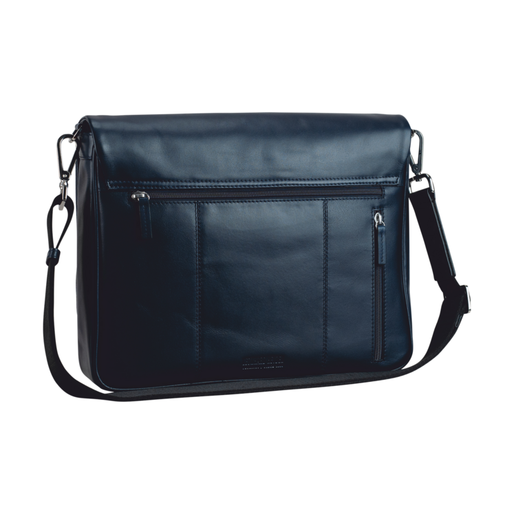 Leonhard Heyden Montreal Umhängetasche M Navy im Angebot