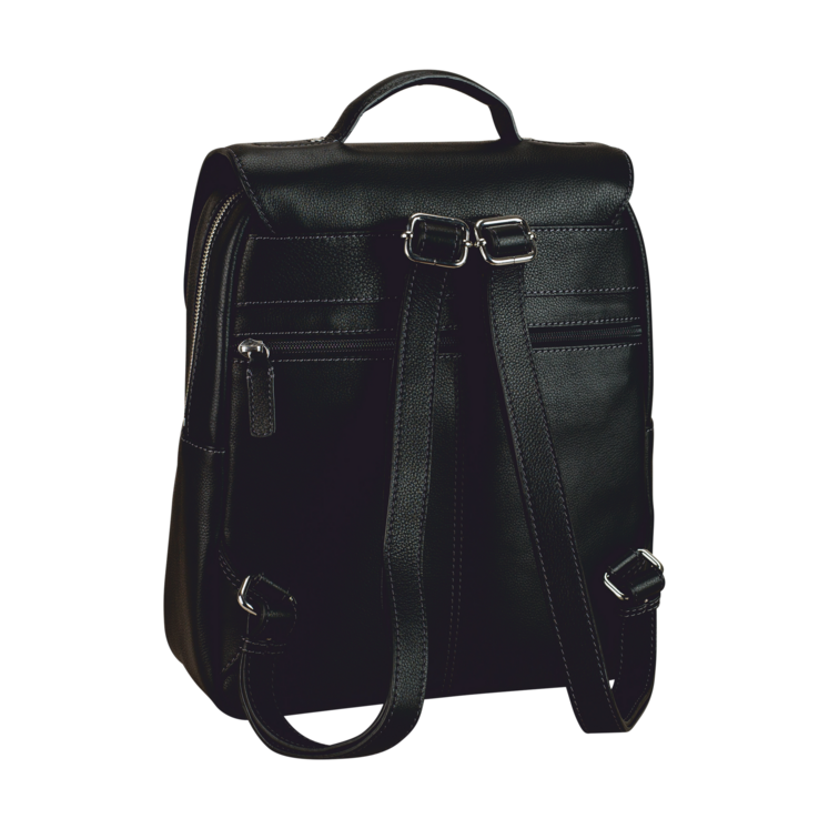 Leonhard Heyden Nizza City-Rucksack Schwarz Meist gekauft