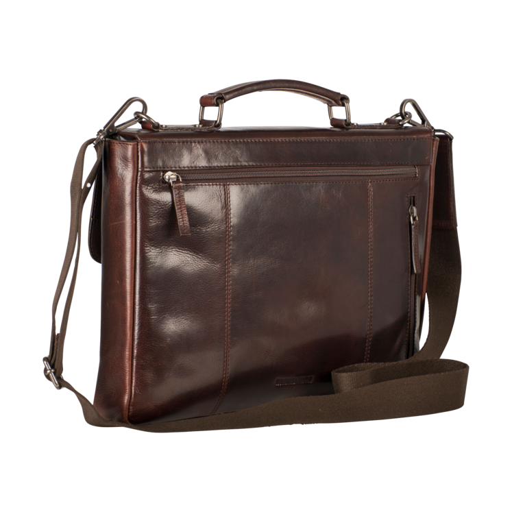 Leonhard Heyden Roma Aktenmappe 1 Fach Braun Online Outlet