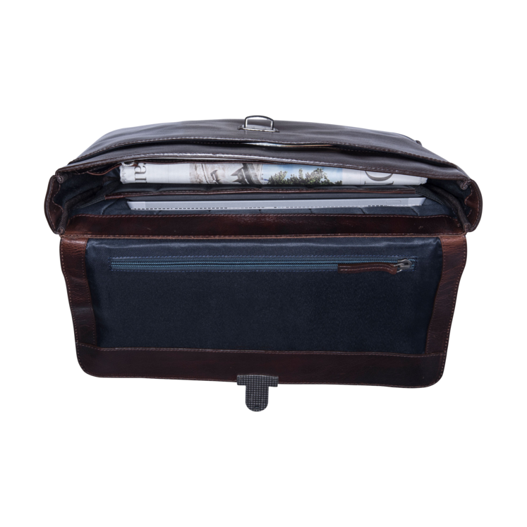 Leonhard Heyden Roma Aktenmappe 1 Fach Braun Online Outlet