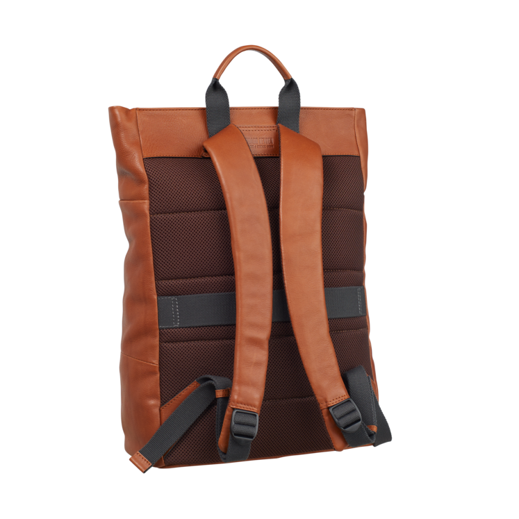 Leonhard Heyden Hamburg RV-Rucksack Cognac Große Rabatte