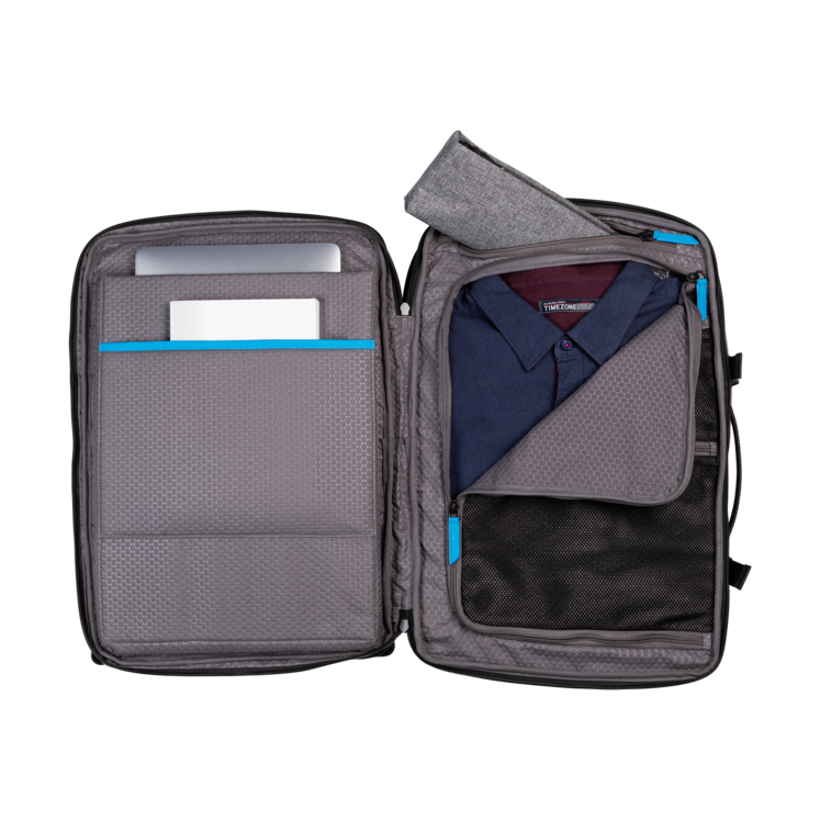 Leonhard Heyden Helsinki Business-Travel-Rucksack Schwarz Kostenlose Rückgabe