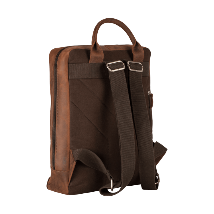 Leonhard Heyden Salisbury Business-Rucksack Braun Begrenzt auf 3 Tage