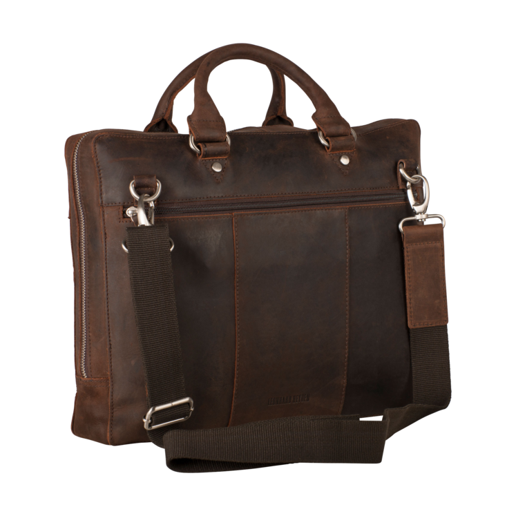 Leonhard Heyden Salisbury RV-Aktenmappe 1 Fach Braun Black Friday Preise