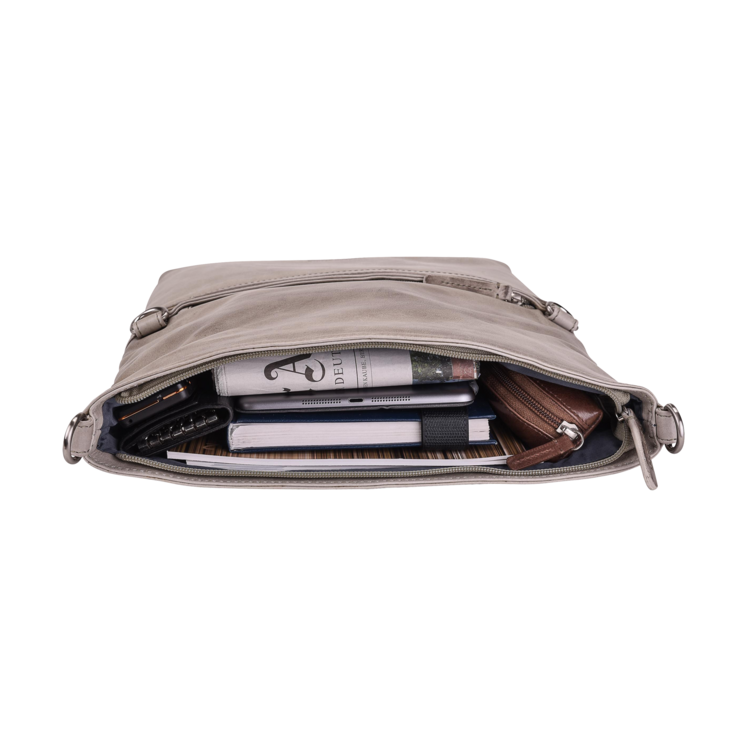 Leonhard Heyden Stockholm Umhänget/Clutch Grau Limitierter Zeitrabatt