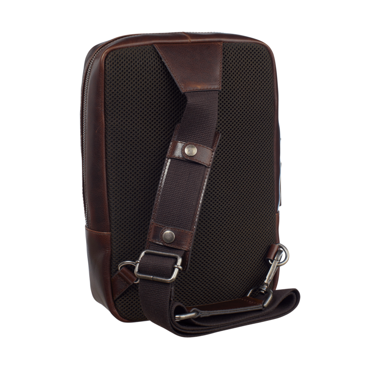 Leonhard Heyden Roma Crossbag Braun Begrenztes Angebot
