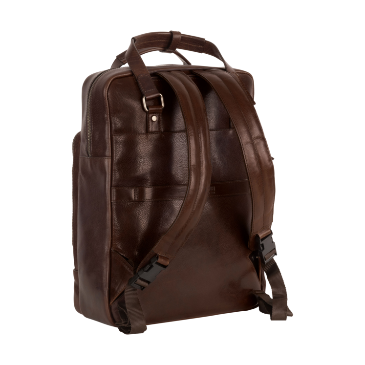 Leonhard Heyden Roma Kurzgrifftasche/Rucksack Braun Preisnachlass