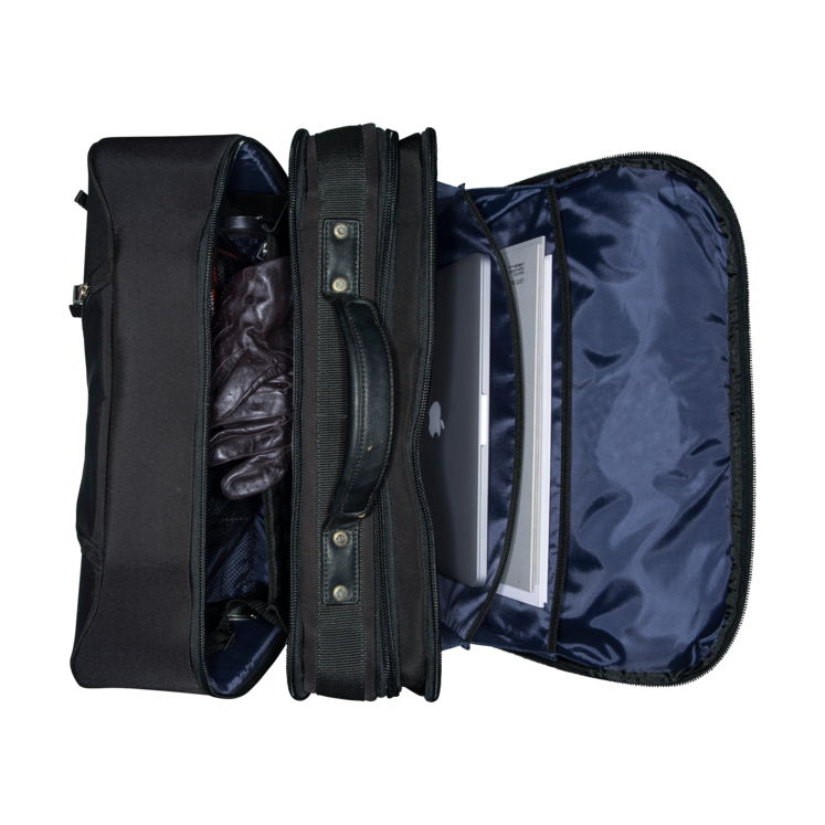 Leonhard Heyden Soho Business Trolley Schwarz Saisonschlussverkauf