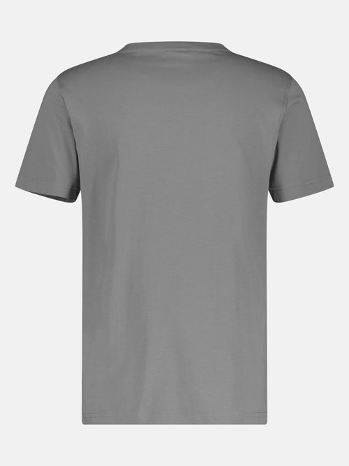 ﻿Lerros Basic T-Shirt mit Logostitch, unifarben Bis zu 55% Rabatt