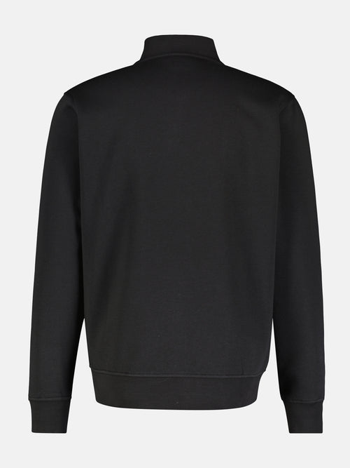 Lerros Sweatjacke mit Collegekragen Nur noch ein Tag übrig
