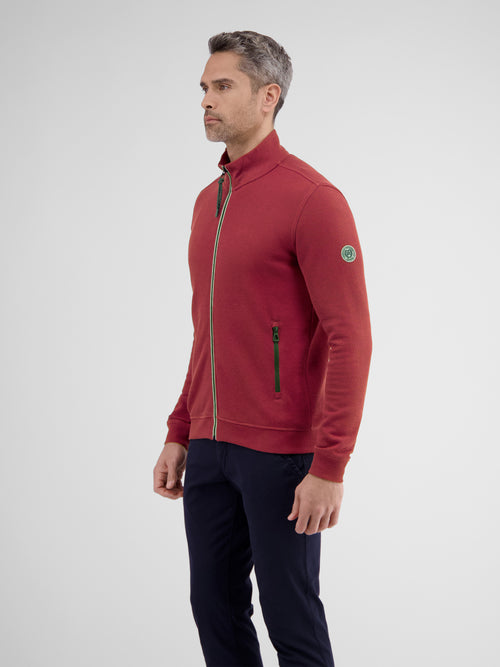 Lerros Sweatjacke in weicher Strukturqualität Kostenloser Versand international