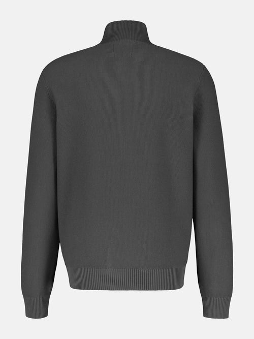 Lerros Leichte Strickjacke für Herren mit schmaler Rippstruktur Online