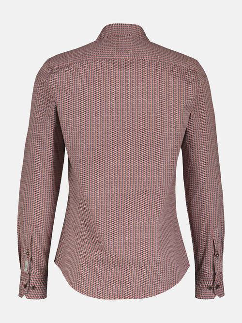 Lerros Herren Langarmhemd in Poplin-Stretchqualität Schlussverkauf