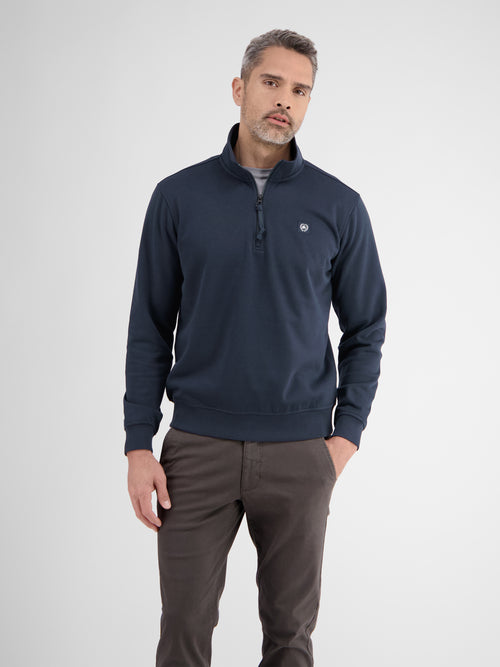 Lerros Sweatshirt mit Troyerkragen Günstiger Verkauf