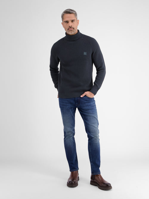 Lerros Stilvoller Rollkragenpullover in Strukturstrickqualität Jubiläumsangebot