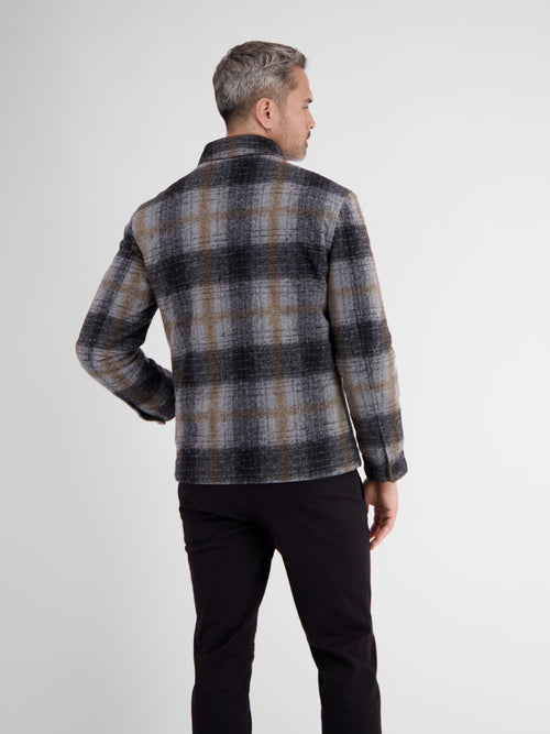 Lerros Kernige, gefütterte Hemdjacke, kariert Online Outlet