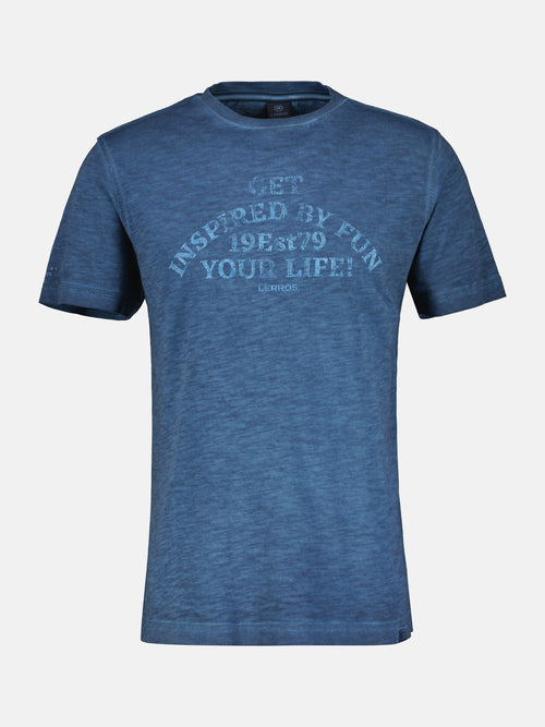 Lerros Herren T-Shirt mit Brustprint Auslauf