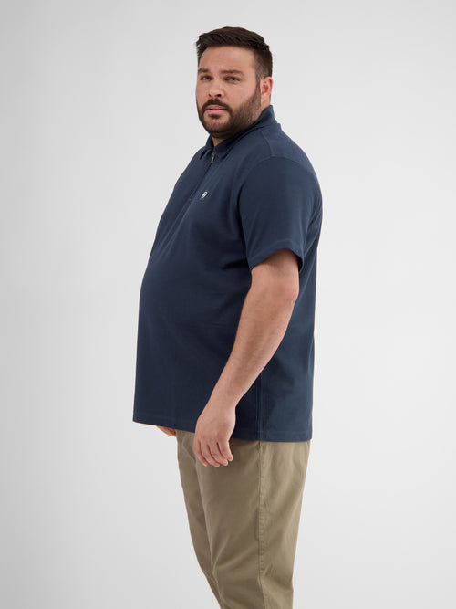 Lerros Poloshirt in Cool & Dry Qualität, mit Reißverschlusskragen Fabrikverkauf