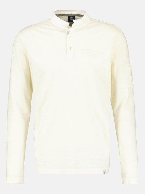 Lerros Longsleeve mit Serafinokragen Kostenloser Versand