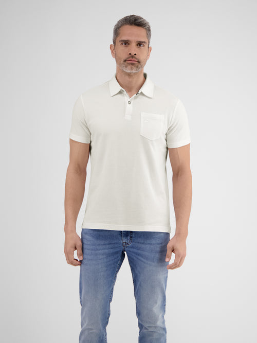 Lerros Herren Poloshirt in sportiver Waffelpiquéqualität Vatertagsangebot