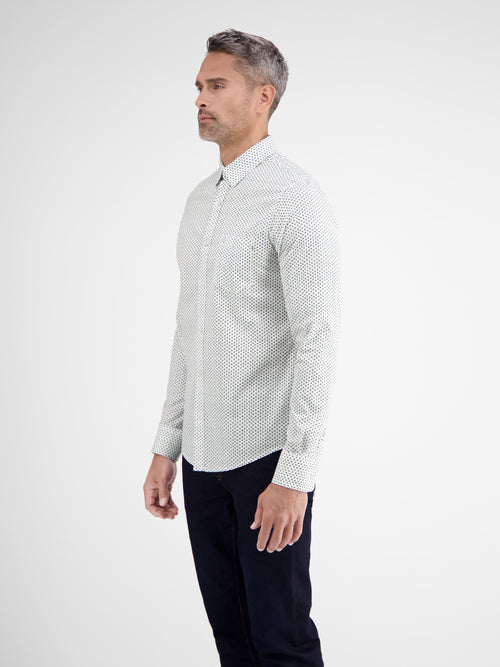 Lerros Poplinhemd mit Minimalprint Wochenangebot
