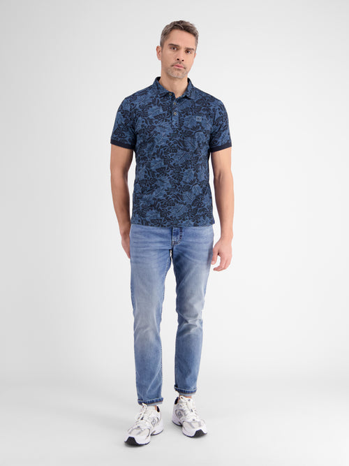 Lerros Herren Poloshirt, floral bedruckt JETZT KAUFEN