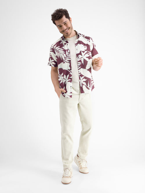 Lerros Halbarmhemd mit floralem Print Bis zu 55% Rabatt