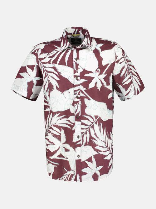 Lerros Halbarmhemd mit floralem Print Bis zu 55% Rabatt