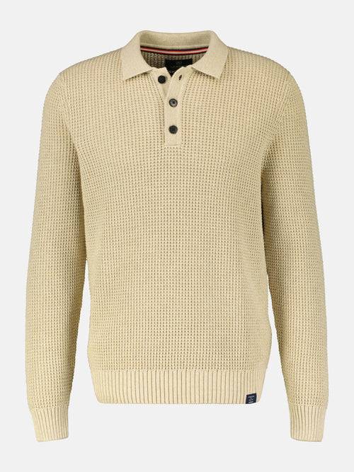 Lerros Langarm Strickpolo 50% Rabatt mit kostenlosem Versand
