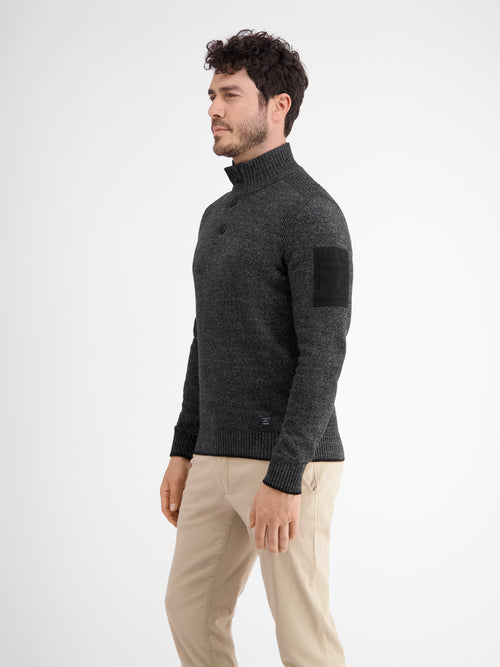 Lerros Troyer in lebendiger Strickoptik Fabrikladen