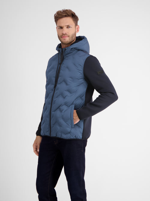 Lerros Sweatjacke mit Nylonfront Speichern exportieren