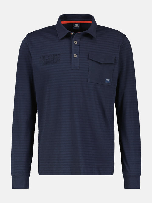 Lerros Longsleeve-Polo. gestreift Rabatte dieses Monats