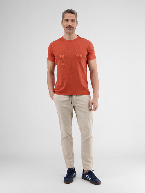 Lerros T-Shirt mit Brust-Print Outlet