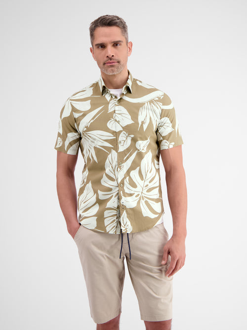 Lerros Kurzarmhemd im Hawaiian-Style Auslauf