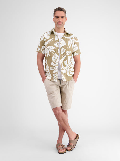 Lerros Kurzarmhemd im Hawaiian-Style Auslauf