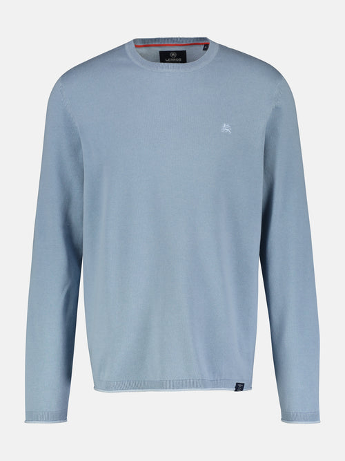 Lerros Rundhalspullover Flachstrick Osterangebot