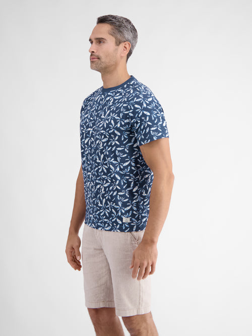 Lerros T-Shirt für Herren mit floralem Print Vatertagsangebot