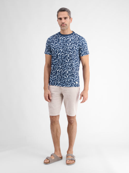Lerros T-Shirt für Herren mit floralem Print Vatertagsangebot