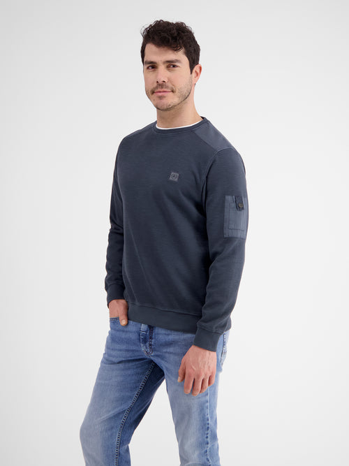 Lerros Strukturiertes Sweatshirt mit Details Neueste Mode