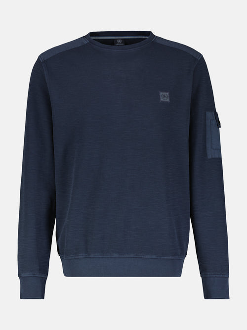 Lerros Strukturiertes Sweatshirt mit Details Neueste Mode