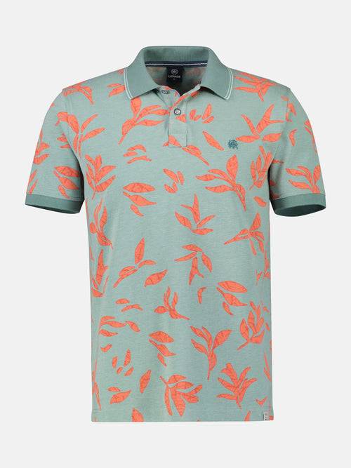 Lerros Poloshirt mit floralem Druck Blitzangebot
