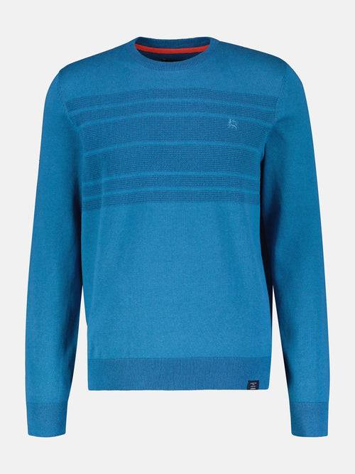 Lerros Strickpullover tonal gestreift Große Rabatte