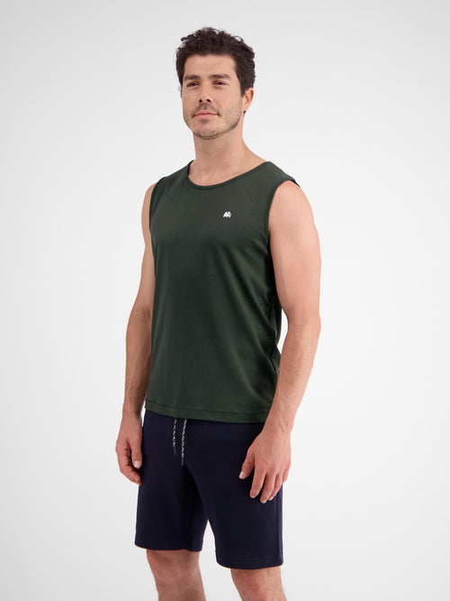 Lerros Unifarbenes Tanktop für Herren Tiefpreis