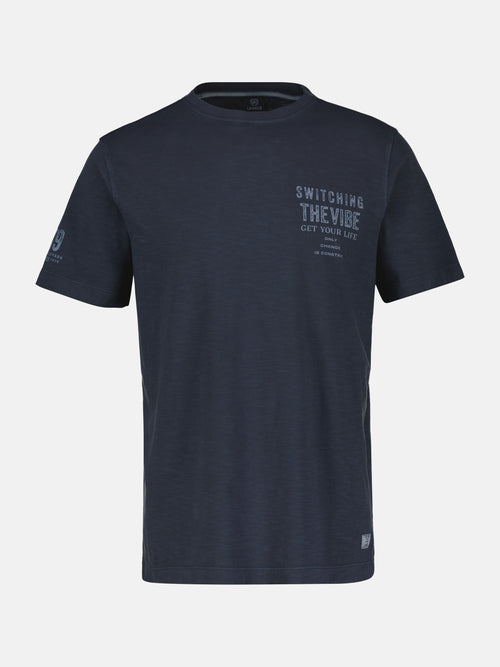Lerros T-Shirt für Herren mit Brustprint Super Sparpreis