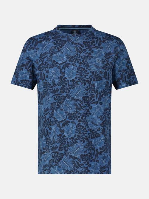 Lerros T-Shirt für Herren mit floralem Print Begrenzte Freigabe