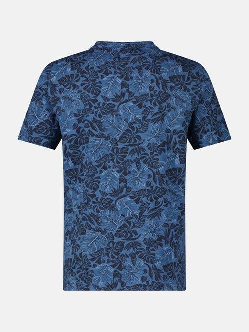Lerros T-Shirt für Herren mit floralem Print Begrenzte Freigabe