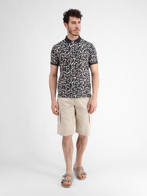 Lerros Herren Poloshirt mit floralem Druck JETZT KAUFEN